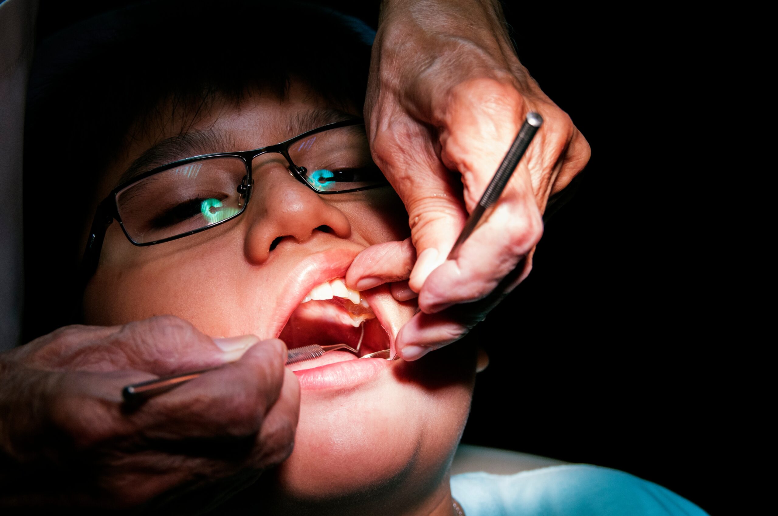 Boy Undergoing Dental check